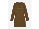 Robe details brandebourg kaki