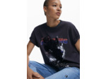 T-Shirt À Manches Courtes En Maille – Femme