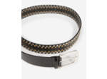 Ceinture en cuir avec studs black