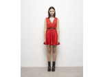 Robe Courte Sans Manche red
