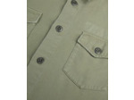 Chemise en denim kaki olive