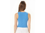 Debardeur nacre bleu