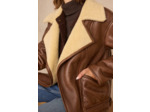 Manteau FOLIO en cuir