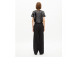 Top en sequins noir black