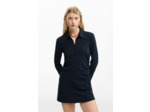 Robe À Manches Longues En Tissu – Femme
