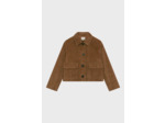 Veste en chèvre velours - NALANI