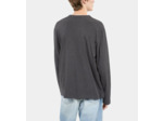 Cardigan En Coton Gris anthracite melange