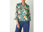 Chemise janice bleu majorelle
