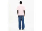 Chemise a manches courtes col classique pale pink