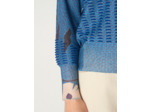 Pull fleur fleur de jean