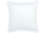 Taie d'oreiller Harmonie Satin de coton coloris Blanc