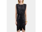 Robe Courte Noire À Paillettes black