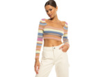 Sweater Roxy Camel Rayé