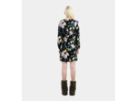 Robe Courte Manche Longues Nouee Devant light pink / dark navy