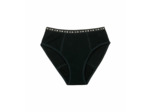 Culotte de règles fille en coton bio Flux Abondant Noir My Protect
