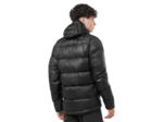 Outline Down Hooded Jkt Deep Black Phantom