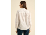 Blouse avec détails brodés
