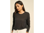 Tee-shirt en voile de laine