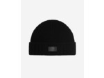 Bonnet à revers noir black