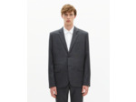 Veste de costume en laine grise grey