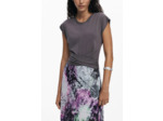 Robe À Manches Courtes En Maille – Femme
