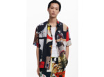Chemise À Manches Courtes En Tissu – Homme