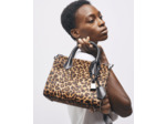 Sac Ming En Cuir Poulain Leopard