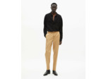 Pantalon a taille elastique beige
