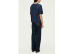 T-shirt manches courtes en lin brillant - AMINA