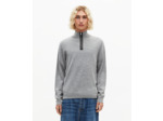 Pull col montant gris grey