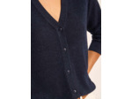 Gilet avec détails brillants