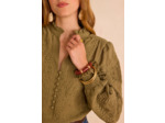 Blouse brodée MALIA en 100% coton