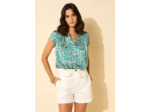 Short taille haute ceinturé