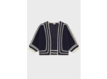 Gilet en crochet bicolore - JOYA