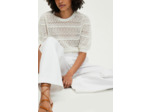 Pull ajouré en lin et coton - JOSSLYN