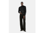 Chemise jacquard avec étoiles noire black