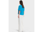 Top Tahiel Bleu en Polyester
