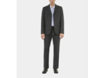 Veste de costume en laine mélangée grise black grey