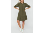Robe courte et large satinée - PHILA