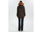 Doudoune Dalyaf Chocolat en Polyester