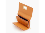 Portefeuille Eva en cuir caviar