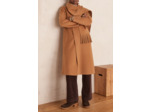 Manteau long en laine DAHLIA