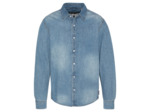 Chemise à manches longues en denim