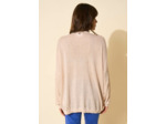 Gilet ample avec col polo