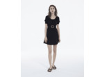 Robe Courte Manche Courte black