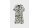 Robe courte imprimé pivoines - PHILOMENA