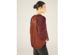 Blouse raisin