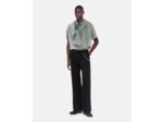 Chemise a manches courtes col classique black white