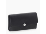 Porte monnaie Sans couture en cuir lisse