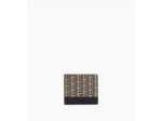 Porte cartes horizontal moyen modèle Emile en toile monogramme